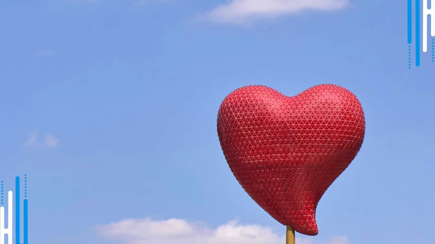 Red Heart Shape Balloon