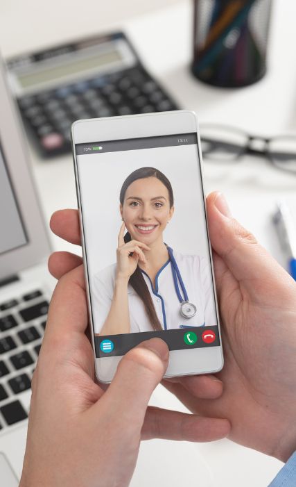 Doctor Consultation Via Video Call