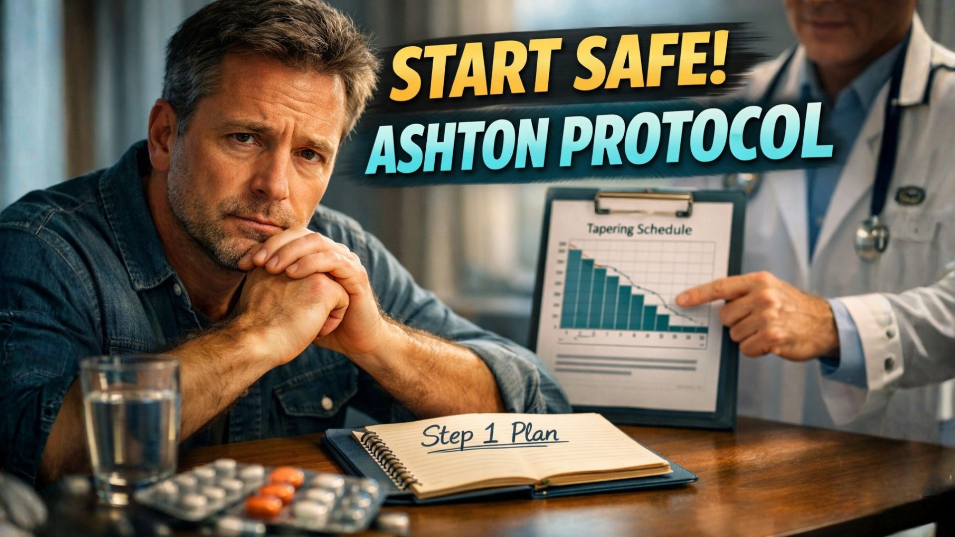 why the ashton manual recommends switching to diazepam before a benzo taper