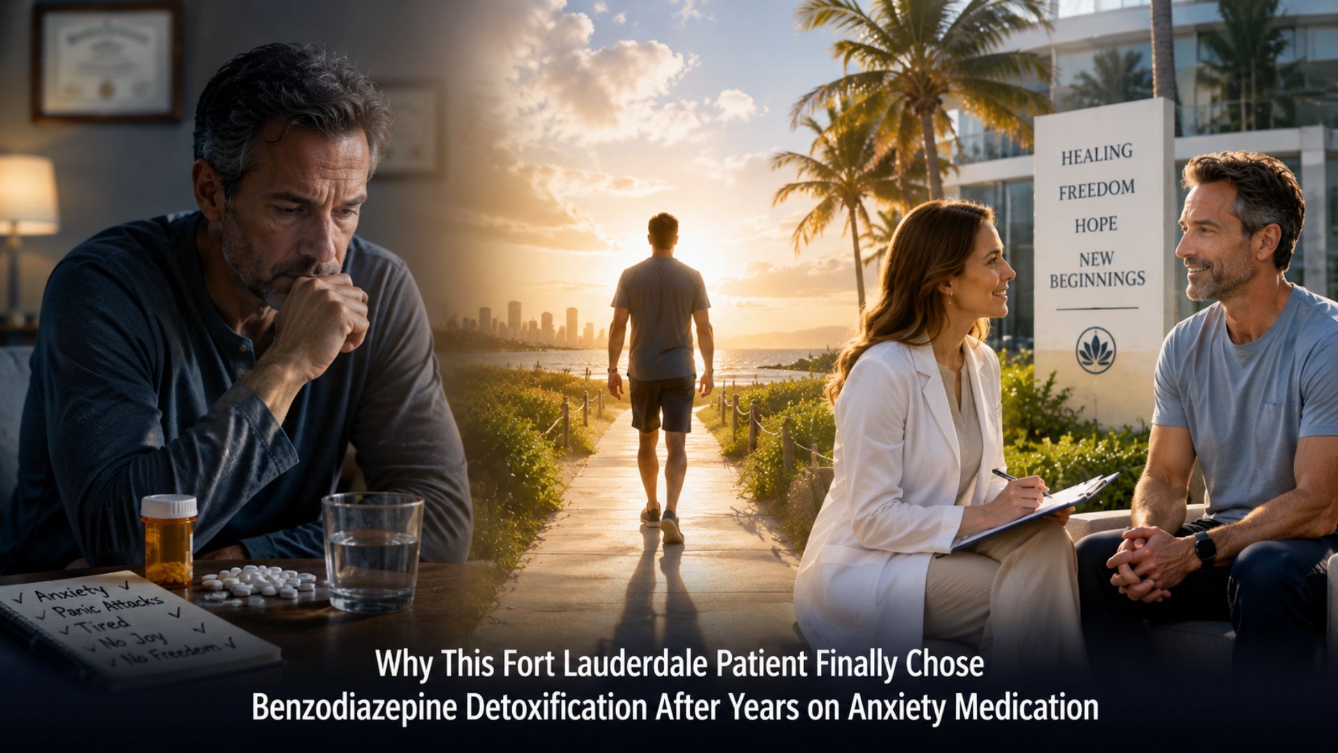 Why This Fort Lauderdale Patient Finally Chose Benzodiazepine Detoxification After Years on Anxiety Medication