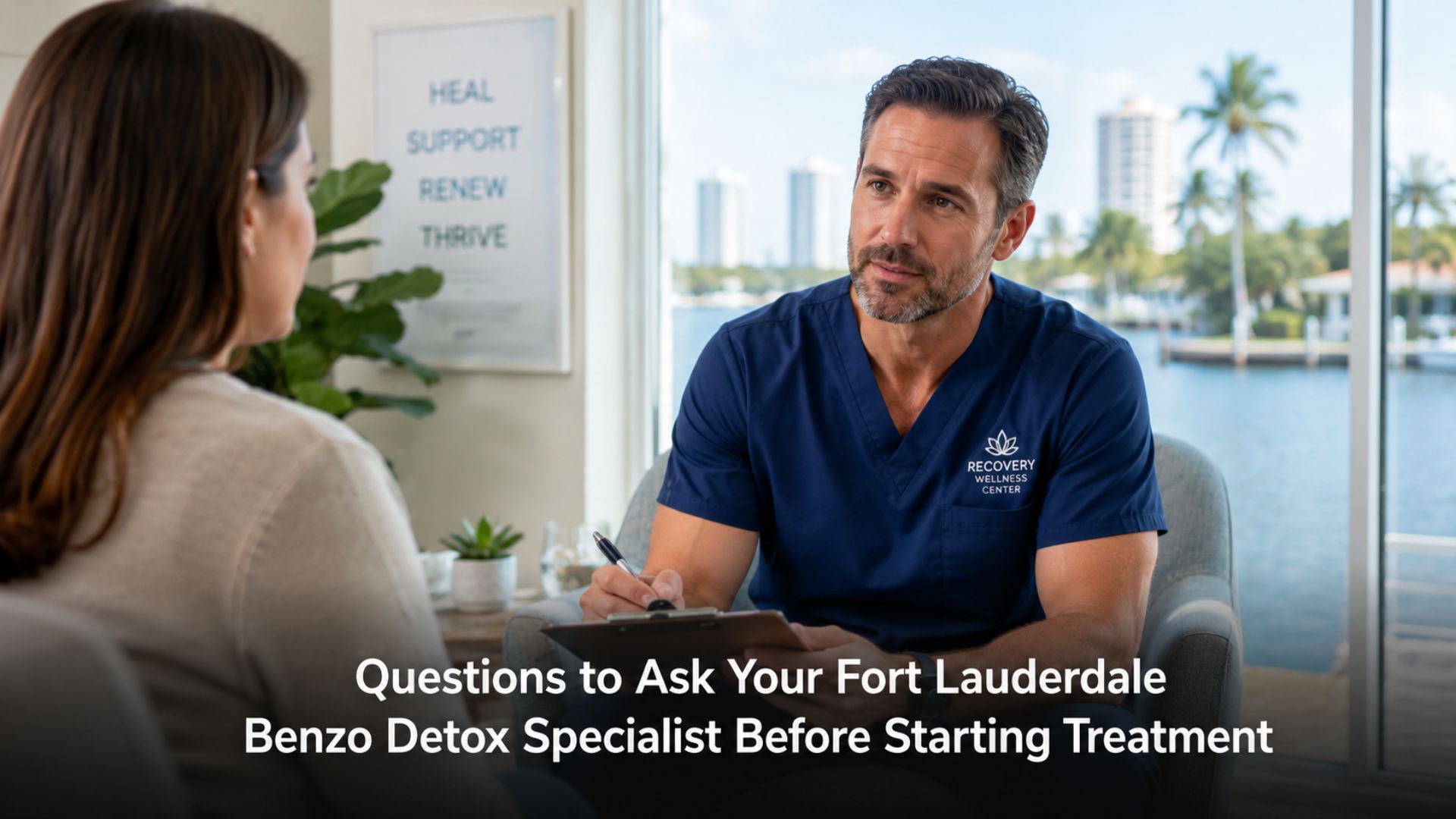 Questions to Ask Your Fort Lauderdale Benzo Detox Specialist Before Starting Treatment