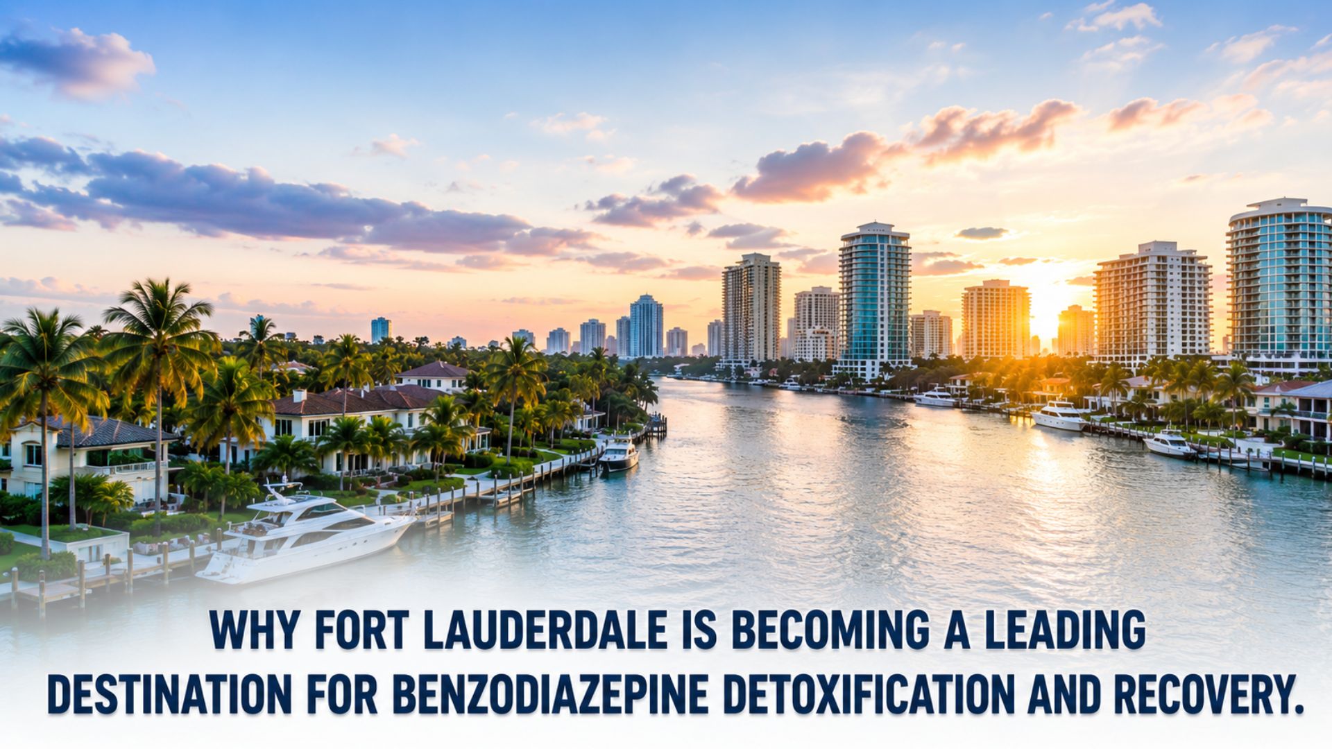 Why Fort Lauderdale Is Becoming a Leading Destination for Benzodiazepine Detoxification and Recovery